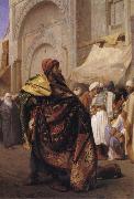Jean - Leon Gerome The Carpet Merchant of Cairo Spain oil painting artist